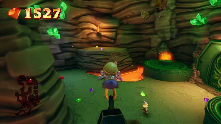 Continue your journey through the corridors, gradually clearing them of the Rhynocs - Sgt. Byrds Base | Spyro: Year of the Dragon Walkthrough - Midday Gardens - Spyro Reignited Trilogy Guide