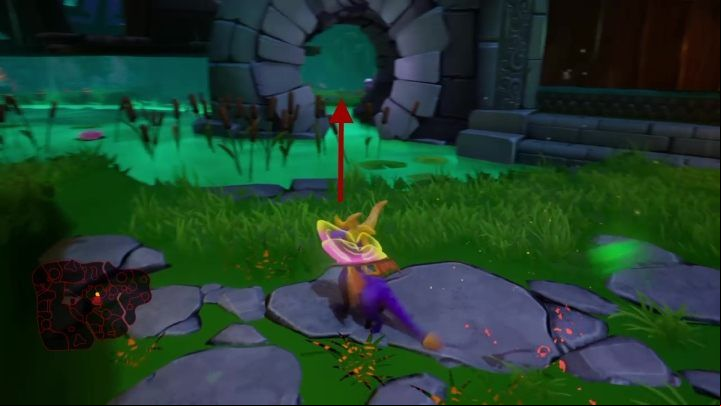 Next up, use the bridge and you will reach a small location - Spooky Swamp | Spyro: Year of the Dragon Walkthrough - Midday Gardens - Spyro Reignited Trilogy Guide