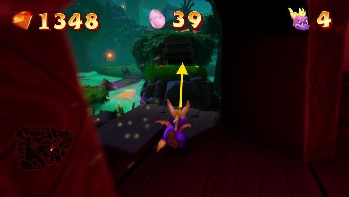 Afterwards, come back through the age which you used previously and then use the bridge - Spooky Swamp | Spyro: Year of the Dragon Walkthrough - Midday Gardens - Spyro Reignited Trilogy Guide