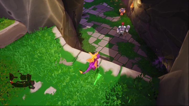 You will then reach a staircase - Charmed Ridge | Spyro: Year of the Dragon Walkthrough - Evening Lake - Spyro Reignited Trilogy Guide