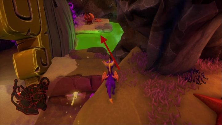 If the Hunter is free, you will be able to play two races with him - Lost Fleet | Spyro: Year of the Dragon Walkthrough - Evening Lake - Spyro Reignited Trilogy Guide