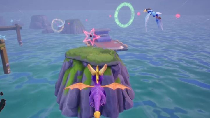 The tactics here are extremely similar to those utilized in the previous Races - Harbor Speedway | Spyro: Year of the Dragon Walkthrough - Midnight Mountain - Spyro Reignited Trilogy Guide