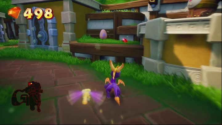 Defeat all rhynocs there and reach the roofs of the houses - Sunny Villa | Spyro: Year of the Dragon Walkthrough - Sunrise Spring - Spyro Reignited Trilogy Guide