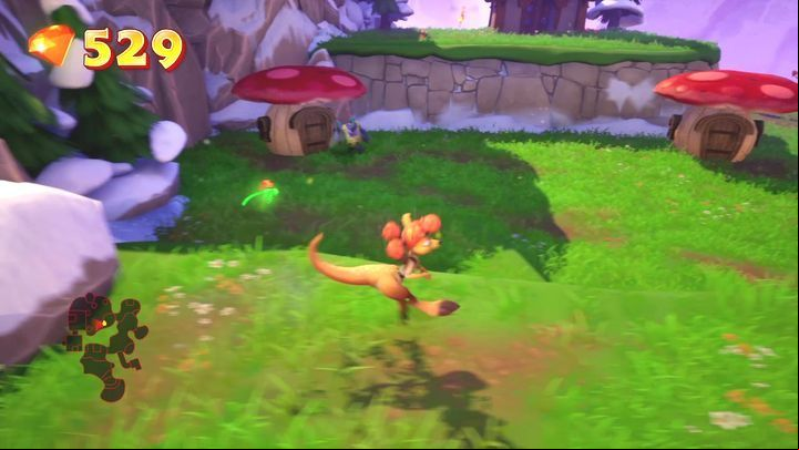 If you continue along the main path you will reach another clearing - Sheilas Alp | Spyro: Year of the Dragon Walkthrough - Sunrise Spring - Spyro Reignited Trilogy Guide