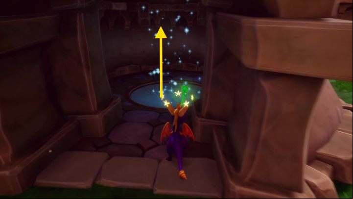 Inside, you will find the last trapped dragon and some crystals - Stone Hill | Spyro The Dragon Walkthrough - Artisans - Spyro Reignited Trilogy Guide