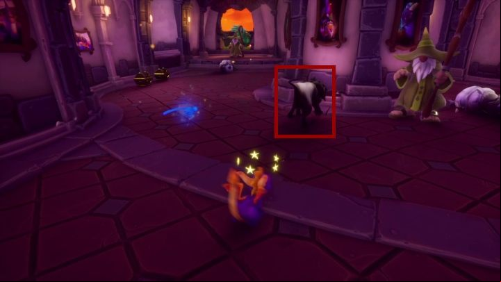 A dog after a single fire attack. - Toasty | Spyro The Dragon Walkthrough - Artisans - Spyro Reignited Trilogy Guide