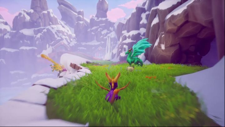Ajax is right next to the cave with the ramp - Dragons | Secrets & Curios in Spyro Reignited Trilogy - Secrets & Curios - Spyro Reignited Trilogy Guide
