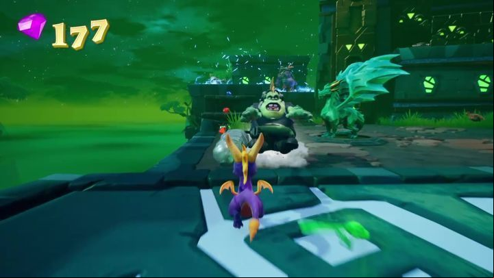 Cyprin is located at the end of a road with electric s - Dragons | Secrets & Curios in Spyro Reignited Trilogy - Secrets & Curios - Spyro Reignited Trilogy Guide
