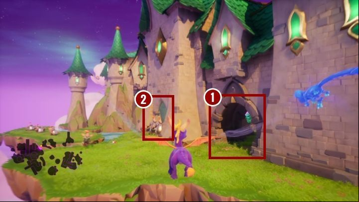 On this island there is a castle with two ages - Dream Weavers | Spyro The Dragon Walkthrough - Dream Weavers - Spyro Reignited Trilogy Guide