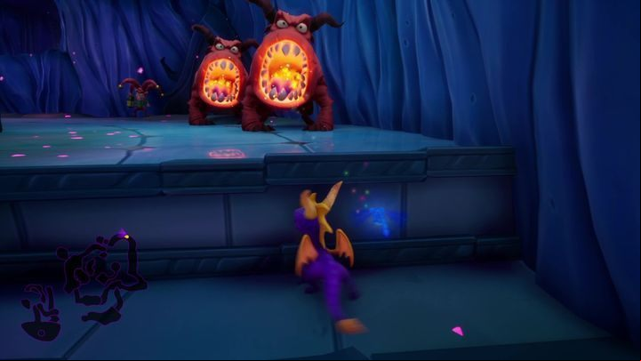 After bying lighthouse keepers you will find two small ones and a devil - Dark age | Spyro The Dragon Walkthrough - Dream Weavers - Spyro Reignited Trilogy Guide