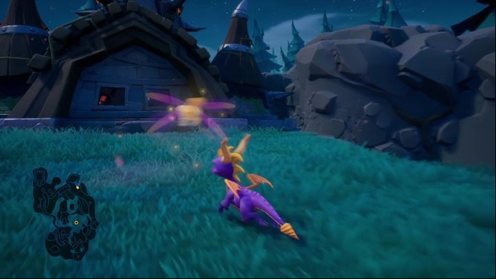 A house is near the place where you find the last Satyr - Fracture Hills | Spyro 2 Riptos Rage Walkthrough - Autumn Plains - Spyro Reignited Trilogy Guide