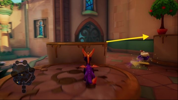 This allows you to reach the oasis center and access the exit portal - Shady Oasis | Spyro 2 Riptos Rage Walkthrough - Autumn Plains - Spyro Reignited Trilogy Guide