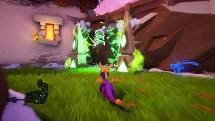 Go back to the first Powerup Gate you have encountered - Colossus | Spyro 2 Riptos Rage Walkthrough - Summer Forest - Spyro Reignited Trilogy Guide
