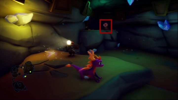 Commentary: The Gemcutter who gives you this challenge is in the cave near the superfly gate - Glimmer | Spyro 2 Riptos Rage Walkthrough - Summer Forest - Spyro Reignited Trilogy Guide