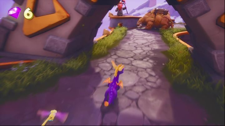 These enemies can only be defeated with fire - Alpine Ridge | Spyro The Dragon Walkthrough - Magic Crafters - Spyro Reignited Trilogy Guide