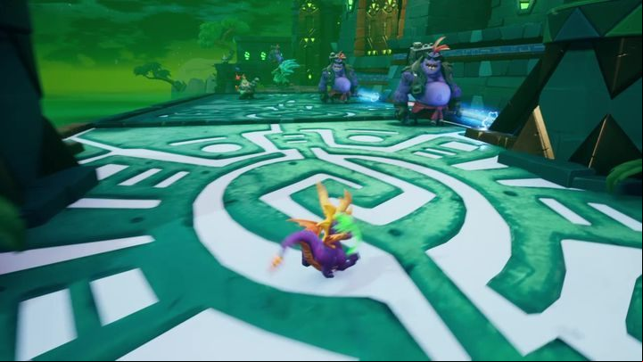 You will come across a row of identical plates - Terrace Village | Spyro The Dragon Walkthrough - Beast Makers - Spyro Reignited Trilogy Guide