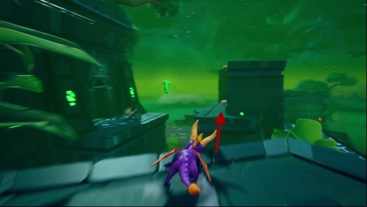 Keep jumping on them - Spyro will collect more crystals - Terrace Village | Spyro The Dragon Walkthrough - Beast Makers - Spyro Reignited Trilogy Guide