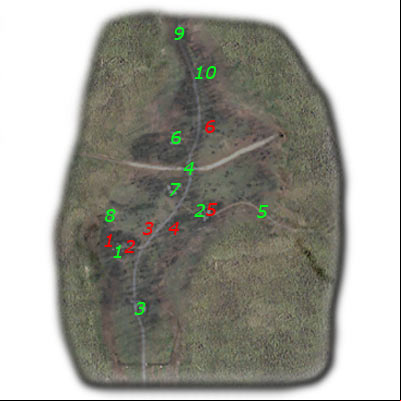 7 - Detailed map - Cordon - S.T.A.L.K.E.R.: Shadow of Chernobyl - Game Guide and Walkthrough
