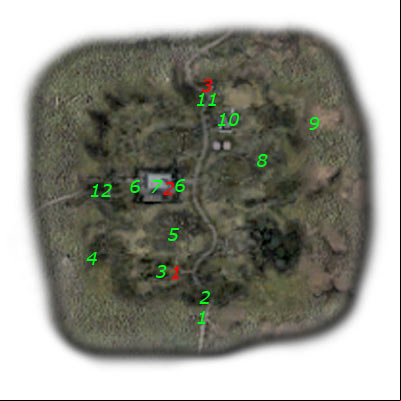 8 - Detailed map - Garbage - S.T.A.L.K.E.R.: Shadow of Chernobyl - Game Guide and Walkthrough
