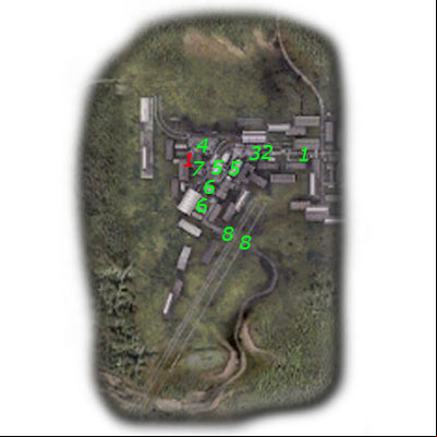 11 - Detailed map - The Wild Territory - S.T.A.L.K.E.R.: Shadow of Chernobyl - Game Guide and Walkthrough