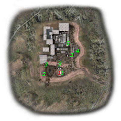 5 - Detailed map - Yantar - S.T.A.L.K.E.R.: Shadow of Chernobyl - Game Guide and Walkthrough