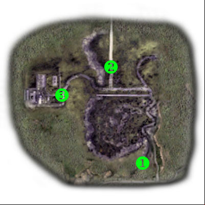 1 - Main map - Red Forest - S.T.A.L.K.E.R.: Shadow of Chernobyl - Game Guide and Walkthrough