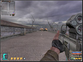 2 - This is the main entrance leading to the power plant area - Detailed map - Chernobyl NPP - S.T.A.L.K.E.R.: Shadow of Chernobyl - Game Guide and Walkthrough