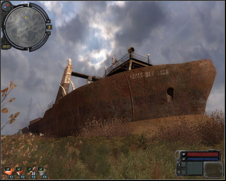 17) Burnt Farmstead - a burned farm with fire anomalies and an artifact - Walkthrough - Zaton Map - Part 2 - Walkthrough - S.T.A.L.K.E.R.: Call of Pripyat - Game Guide and Walkthrough