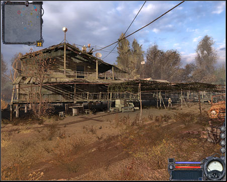 2) Guard post - You'll visit this area only once - Swamps - Maps - part 1 - Walkthrough - S.T.A.L.K.E.R.: Clear Sky - Game Guide and Walkthrough