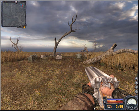 4) Observation tower - Just as before, you'll want to visit this location only to complete one of the subquests (maybe even more than once) - Swamps - Maps - part 1 - Walkthrough - S.T.A.L.K.E.R.: Clear Sky - Game Guide and Walkthrough