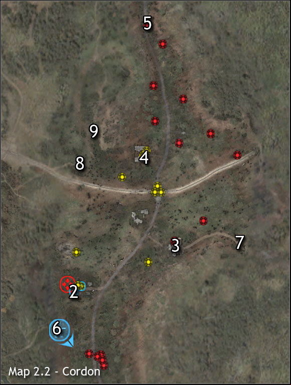 Main maps - Cordon - Walkthrough - S.T.A.L.K.E.R.: Clear Sky - Game Guide and Walkthrough