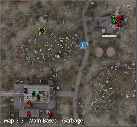 1 - Garbage - Maps - part 1 - Walkthrough - S.T.A.L.K.E.R.: Clear Sky - Game Guide and Walkthrough