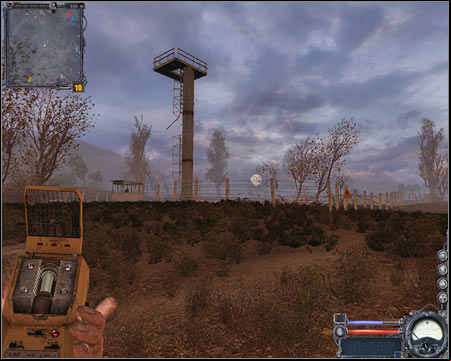 3) Checkpoint in the south-west - The approach is very similar here to the southern checkpoint - Garbage - Maps - part 1 - Walkthrough - S.T.A.L.K.E.R.: Clear Sky - Game Guide and Walkthrough
