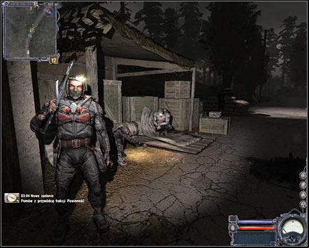 2) Crossroads - You will find a lot of vehicles here, however you don't have to inspect them - Agroprom Institute - Maps - part 1 - Walkthrough - S.T.A.L.K.E.R.: Clear Sky - Game Guide and Walkthrough