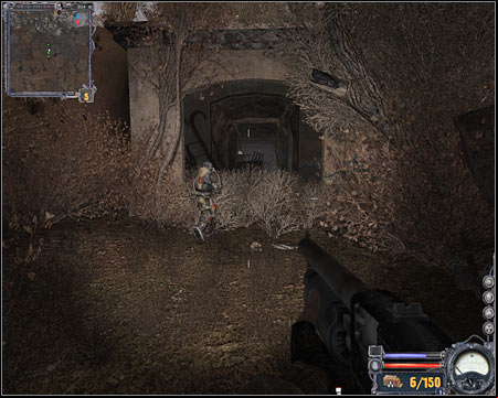 8) Campsite in the middle of the forest - This is the area where Fila was headed - Red Forest - Maps - part 2 - Walkthrough - S.T.A.L.K.E.R.: Clear Sky - Game Guide and Walkthrough