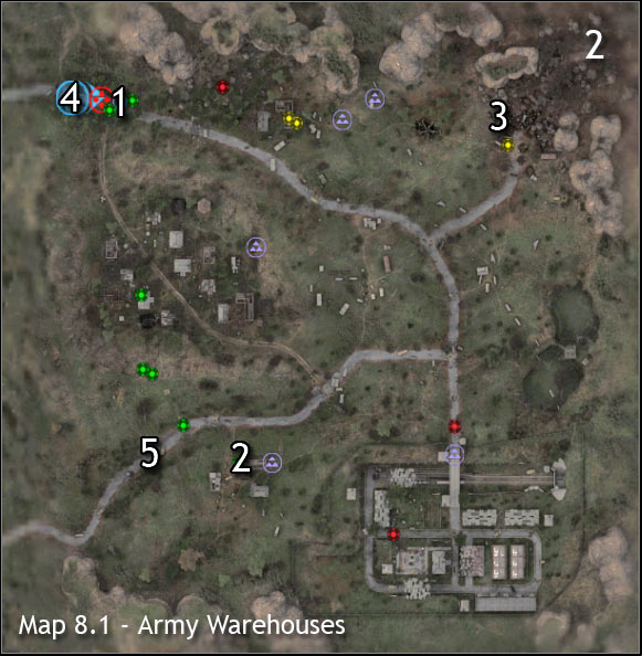 Main map - Army Warehouses - Walkthrough - S.T.A.L.K.E.R.: Clear Sky - Game Guide and Walkthrough