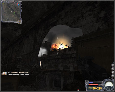 Now you'll have to get to an area where the helicopter has crashed - Hospital - Quests - part 2 - Walkthrough - S.T.A.L.K.E.R.: Clear Sky - Game Guide and Walkthrough