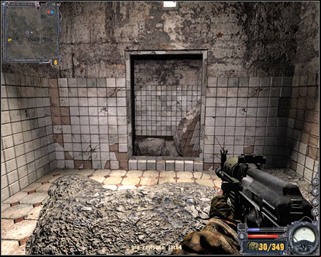 Lean out carefully and use a sniper rifle to take down a few of your opponents - Hospital - Quests - part 2 - Walkthrough - S.T.A.L.K.E.R.: Clear Sky - Game Guide and Walkthrough