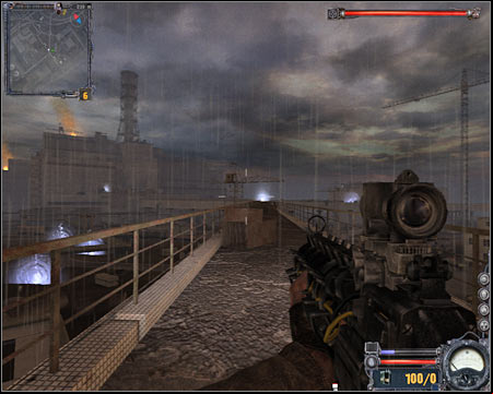 A small emission is going to take place here shortly - Nuclear Plant - Quests - Walkthrough - S.T.A.L.K.E.R.: Clear Sky - Game Guide and Walkthrough