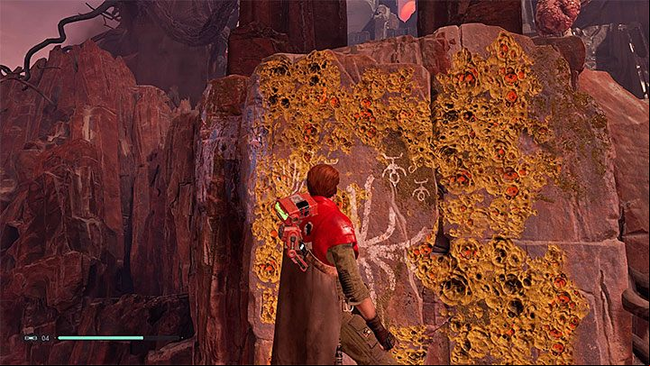 You can see the Mantis in the distance - this isnt your current destination - Chapter 5 Gorgara and the Tomb of Kujet | Fallen Order Walkthrough - Main Story - Star Wars Jedi Fallen Order Guide