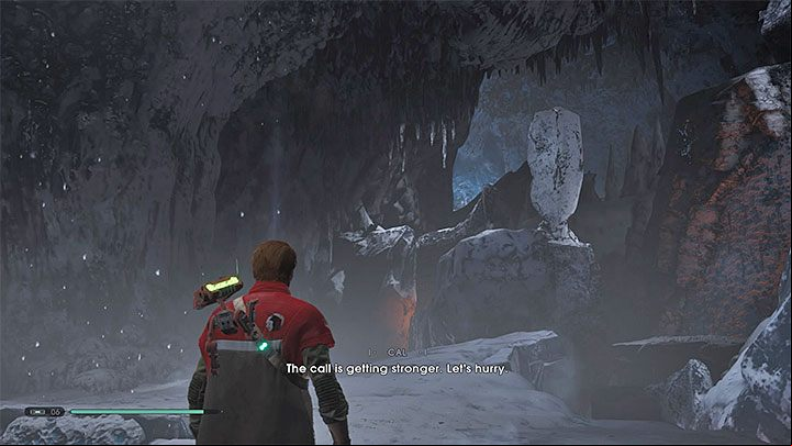 Jump into the water, dive and swim through the reservoir with geysers - Chapter 5 Ilum | Fallen Order Walkthrough - Main Story - Star Wars Jedi Fallen Order Guide