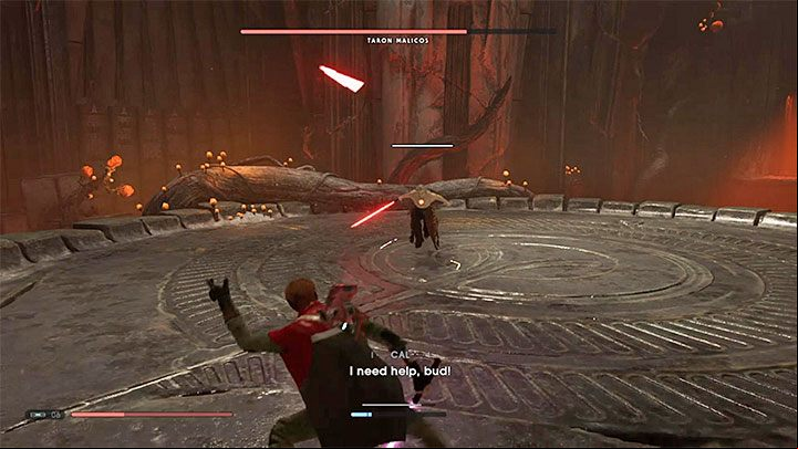 The boss likes to play with his lightsabers - Chapter 5 Return to Dathomir and fighting with Malicos | Fallen Order Walkthrough - Main Story - Star Wars Jedi Fallen Order Guide