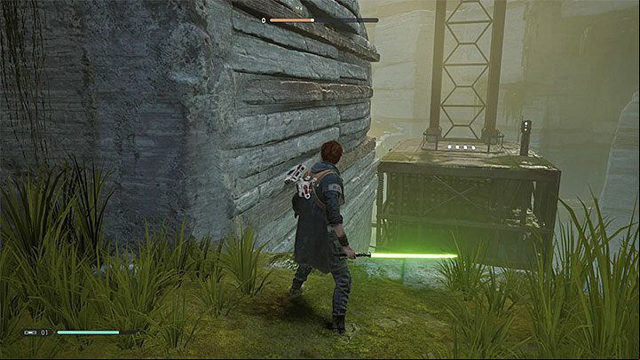 After returning to Bogano, you have to turn around and go to the area from which you came - Chapter 1 Bogano | Fallen Order Walkthrough - Main Story - Star Wars Jedi Fallen Order Guide