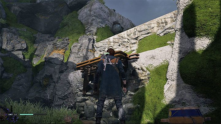 You cant choose the shortest way through the village, as there is a raised metal bridge at the end of it - Chapter 2 Zeffo | Fallen Order Walkthrough - Main Story - Star Wars Jedi Fallen Order Guide