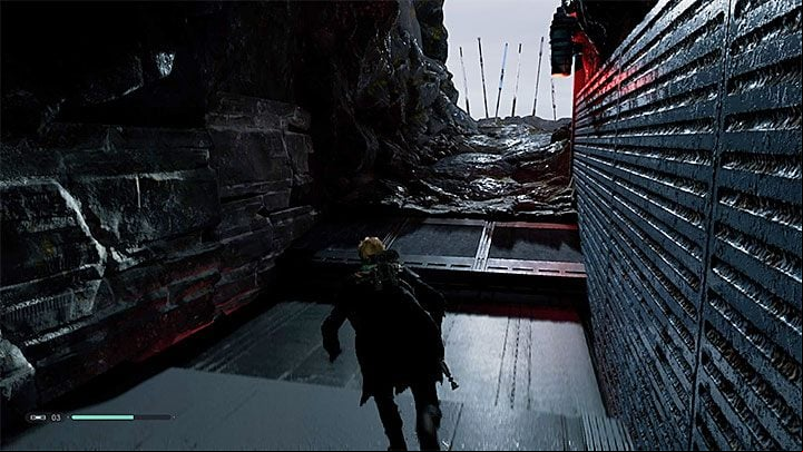 You will be in a location with moving blocks that can crush Cal - Chapter 2 Zeffo | Fallen Order Walkthrough - Main Story - Star Wars Jedi Fallen Order Guide