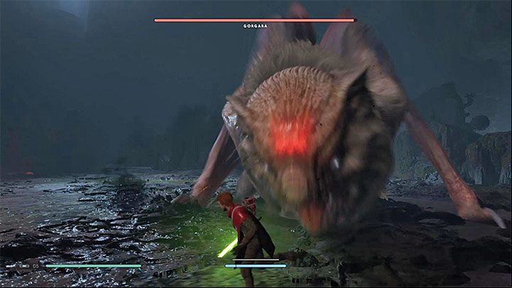 Gorgaras another attack is biting - Gorgara | Fallen Order Boss - Bosses - Star Wars Jedi Fallen Order Guide
