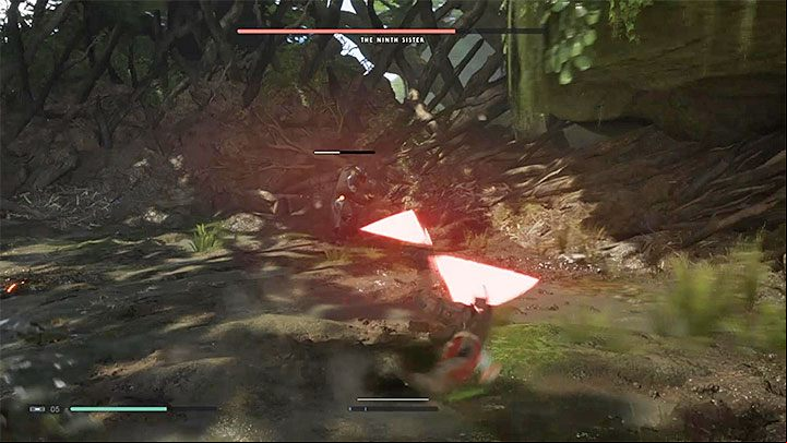 The Ninth Sister acquired not only a new weapon, but also new attacks - The Ninth Sister | Fallen Order Boss - Bosses - Star Wars Jedi Fallen Order Guide