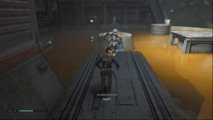 After moving to the next part of the location, you will encounter enemies that need to be defeated - How to install the mechanism on Kashyyyk in Jedi Fallen Order? - Riddles - Star Wars Jedi Fallen Order Guide