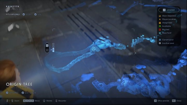 Part of the map: Origin Tree - Seeds in Jedi Fallen Order - Others - Star Wars Jedi Fallen Order Guide