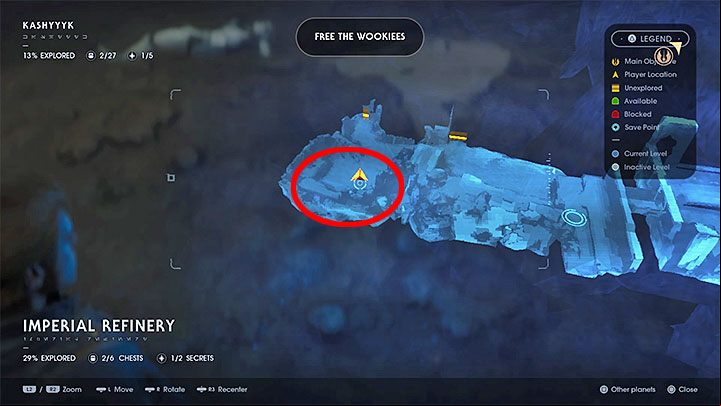 Albino Wyyyschokks lair can be found on the way to the place where the Wookiees are imprisoned - Albino Wyyyschokk (Kashyyyk) | Fallen Order Boss - Bosses - Star Wars Jedi Fallen Order Guide
